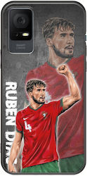 Euro 2024 Ruben Dias Tcl 408 Negru Tpu Negru Silicon