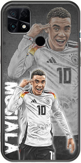 Euro 2024 Jamal Musiala Xiaomi Poco C40 Black Tpu Black Silicone