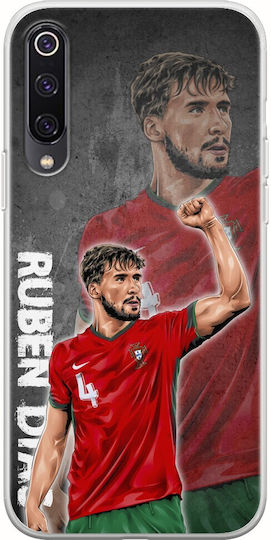 Euro 2024 Ruben Dias Xiaomi Mi 9 Flexible Tpu Transparent Silicone