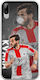 Euro 2024 Khvicha Kvaratskhelia Huawei P Smart Z Transparentes Silikon Flexibles TPU Handyhülle