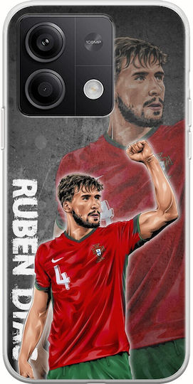Euro 2024 Ruben Dias Xiaomi Poco X6 5g Flexible Tpu Transparent Silicone