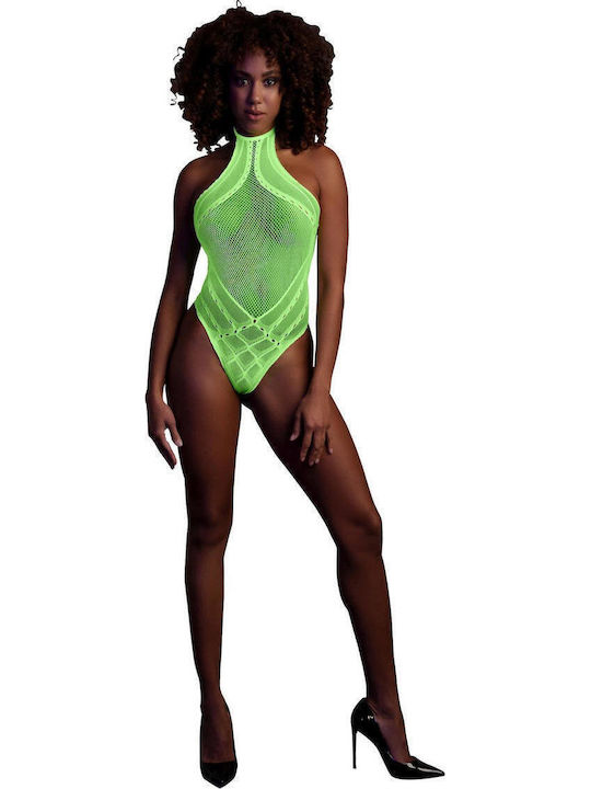 Shots Sexy Bodysuit Grün
