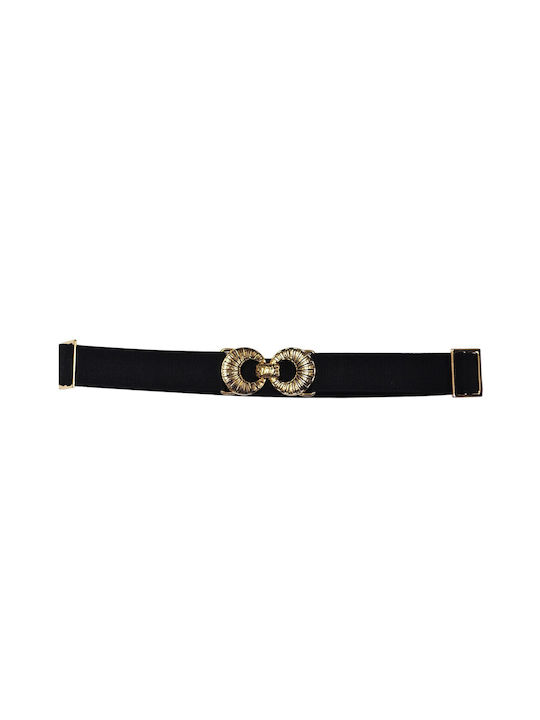 FantazyStores Elastic Women's Belt Black