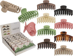 Clips de păr din plastic 10cm 8 culori