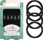 Invisibobble Elastice de Păr Negru 5buc