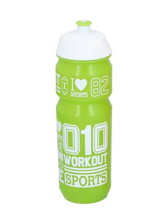 Aria Trade Water Bottle Plastic 800ml Green