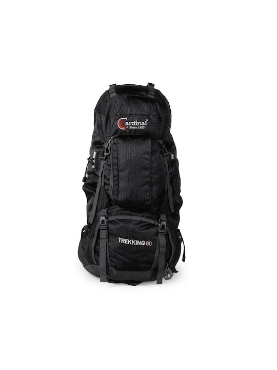 Cardinal Daypack Ορειβατικό Σακίδιο 60lt Αδιάβροχο Μαύρο Expedition