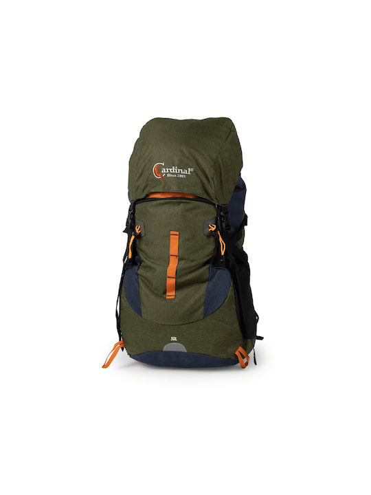 Cardinal Waterproof Mountaineering Backpack 50lt Khaki