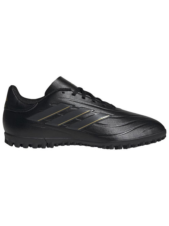 Adidas Copa Pure 2 TF Low Football Shoes with Molded Cleats Black