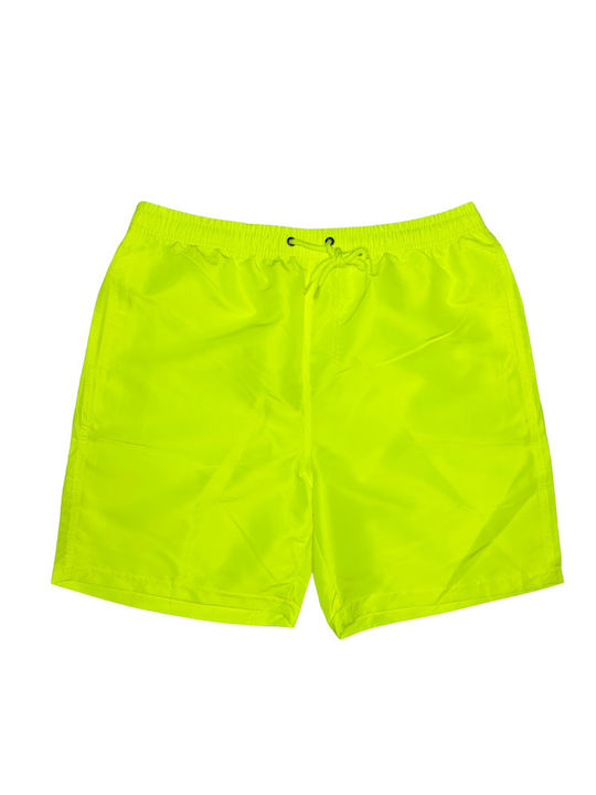 Speedy Shark Herren Badehose Gelb