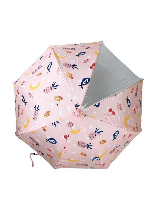 Kinder Regenschirm Gebogener Handgriff mit Durchmesser 70cm.