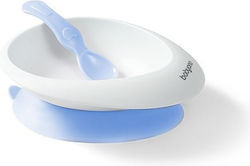 Babyono Baby Food Bowl made of Plastic Blue