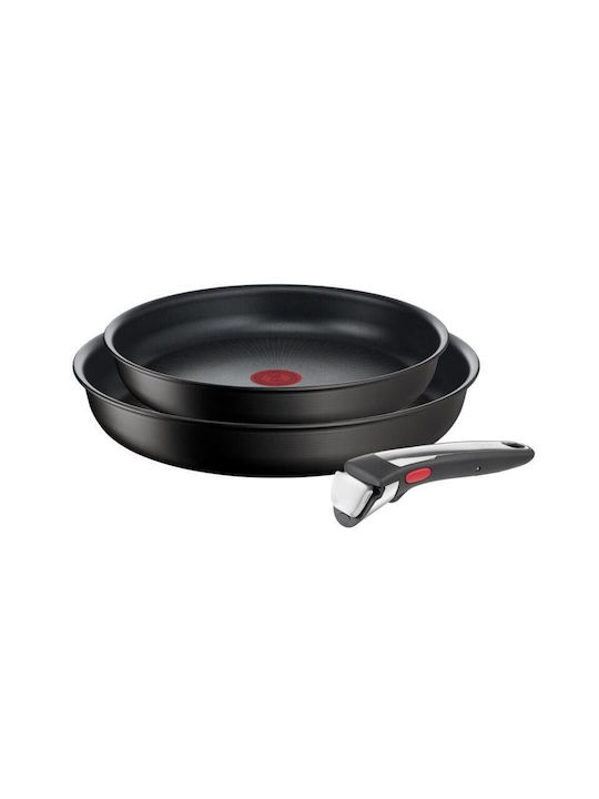 Tefal Ingenio Pans Set of Aluminum with Non-stick Coating 3pcs