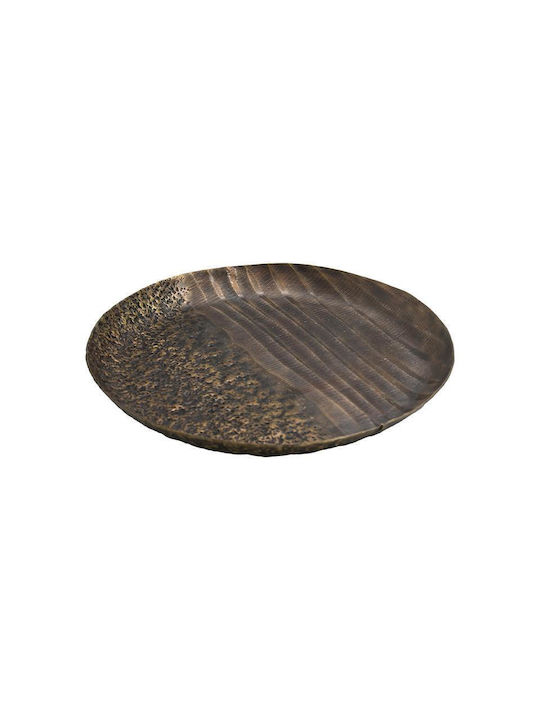 Fylliana Metallic Decorative Platter 32x3cm