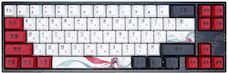 Ducky X Varmilo Miya68-Pro Beijing Opera Tastatură Mecanică de Gaming 65% cu Cherry MX Red întrerupătoare Negru