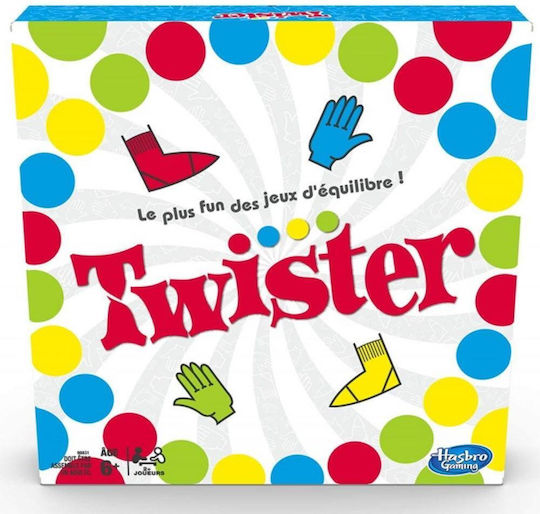 Настолна игра Twister за 2+ играчи 6+ години (FR) Hasbro