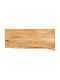 vidaXL Rectangular Table Surface made of Solid Wood Mango 90x20x2.5cm 370419 1pcs