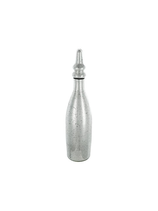 Artekko Διακοσμητικό Βάζο Silber Silver Silber 14x14x53cm 1Stück