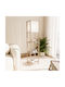 FixWood Floor Lamp H137xW29cm. with Socket for Bulb E27 Beige