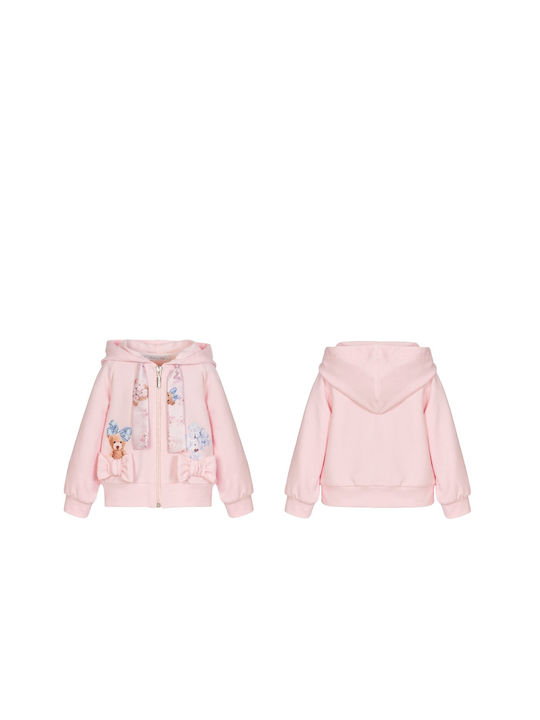 Balloon Chic Kinder-Strickjacke Rosa