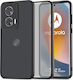 Tech-Protect Magmat Back Cover Silicon / Plastic Negru (Motorola Edge 50 Fusion 5G)