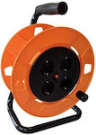 Eurolamp Empty Spool for Extension Cord 30m Orange