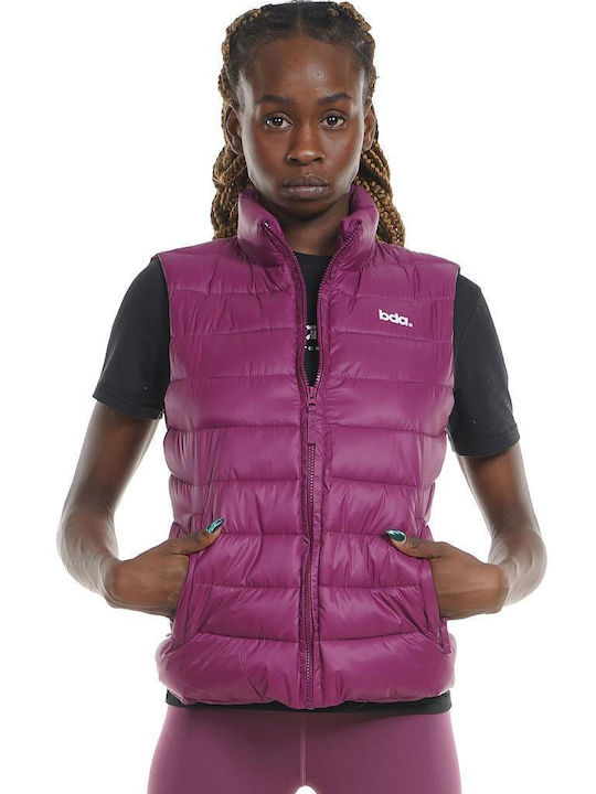 Body Action Kurz Damen Ärmellos Puffer Jacke fü...