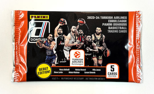 Panini Euroleague Basketball Donruss Booster Pack 2023-24 Turkish Airlines (EN)