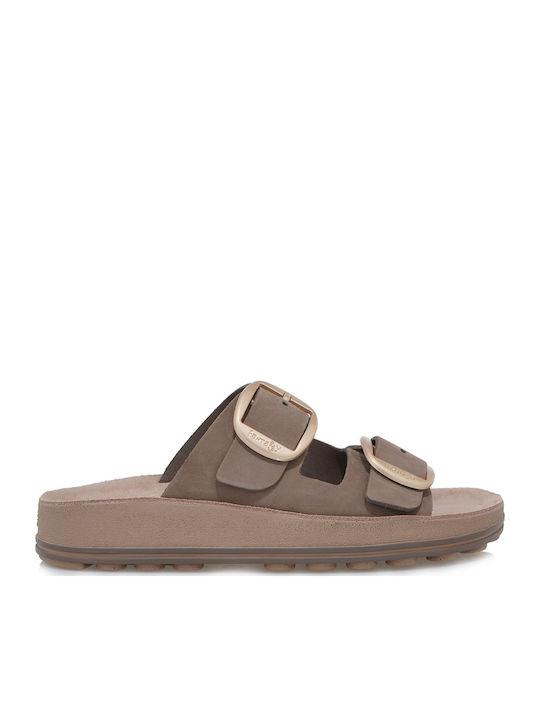 Despoina Γυναικεία Σανδάλια Πούρο Nubuck