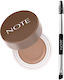 Note Brow Pomade για Φρύδια Mid Brown 4.5gr