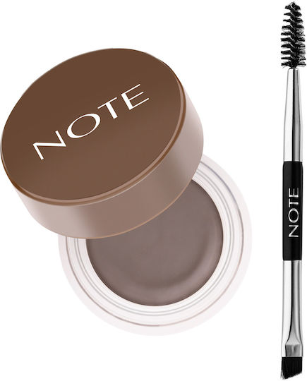 Note Brow Pomade για Φρύδια Dark Brown 4.5gr