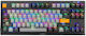 Marvo KG980 Гейминг Механична Клавиатура Без ключове с RGB подсветка (Английски US) Сив