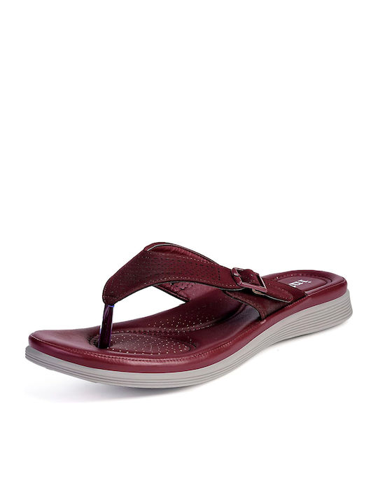 Gaatpot Women's Flip Flops Red