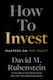 How To Invest