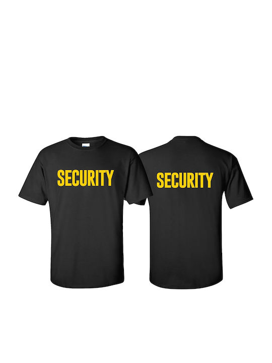 Schwarzes Premium-T-Shirt mit Pegasus-Firmenlogo-Druck