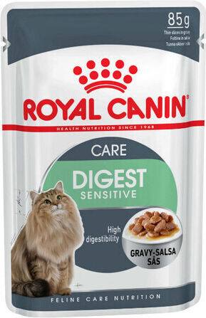 Royal Canin Digest Sensitive Υγρή Τροφή για Ενήλικες Γάτες σε Φακελάκι με Πουλερικά 85gr