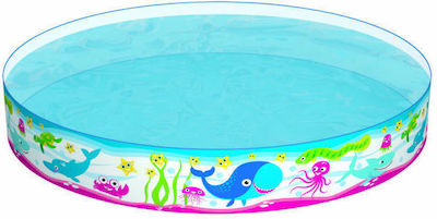 Bestway Fill 'n Fun Children's Pool PVC 152x152x25cm Sea animals