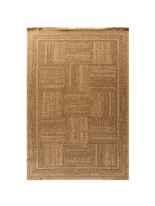 Tzikas Carpets Kenzzi 64109-778 Χαλί Ορθογώνιο Καλοκαιρινό Ψάθινο Natural