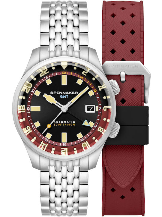 Spinnaker Bradner Ρολόι Αυτόματο με Μεταλλικό Μπρασελέ Spinnaker Bradner Ρολόι Αυτόματο με Μεταλλικό Μπρασελέ