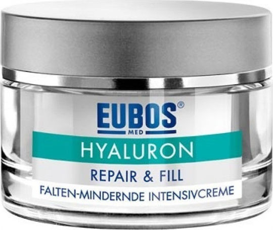 Eubos Hyaluron Repair & Fill Ενυδατική & Αντιγηραντική Κρέμα Προσώπου Ημέρας με Υαλουρονικό Οξύ & Πεπτίδια 50ml