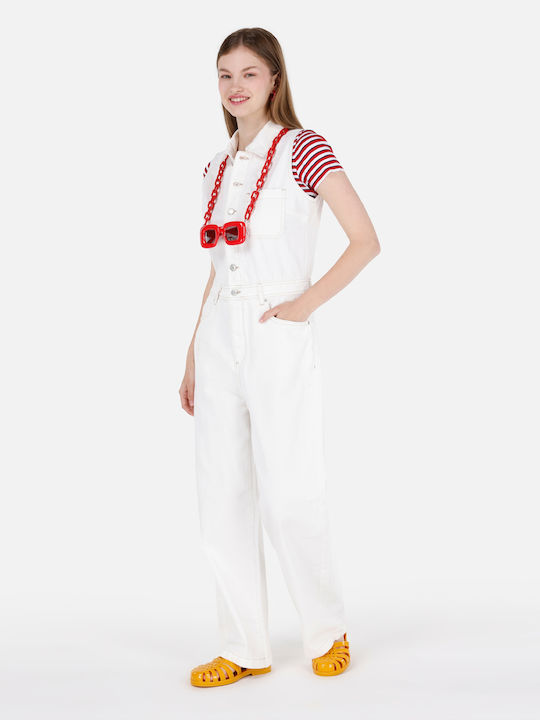 Γυναικεία Ολόσωμη Φόρμα White