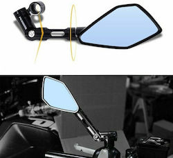 Motorcycle Mirror for Piaggio Medley 150 1pcs Black