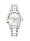 Philip Watch Caribe Men's Watch Battery with Silver Metal Bracelet