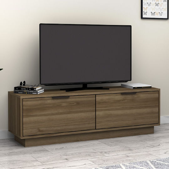 Lisa Stand De Podea Culoare Nuc 140x35x43 cm Lisa Stand De Podea Culoare Nuc 140x35x43 cm