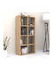 Етажерка Anser Естествен бук 69.8x29x142см.
