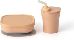 Baby Oliver Plastic Feeding Set 2 Pieces