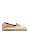 Lederne Damen Espadrilles in Rosa Farbe