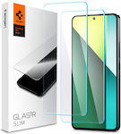 Spigen GLAS.tR SLIM Gehärtetes Glas 2Stück (Redmi Note 13 Pro 5G / Poco X6)