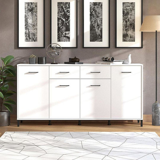 Μπουφές Vienne 4k2f Ξύλινος 183x40x90cm Μπουφές Vienne 4k2f Ξύλινος 183x40x90cm