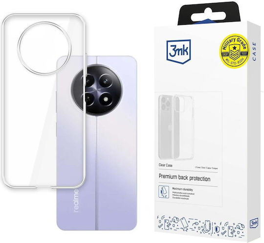 3MK Clear Umschlag Rückseite Gehärtetes Glas 1.2mm Transparent (REALME 12 5G)